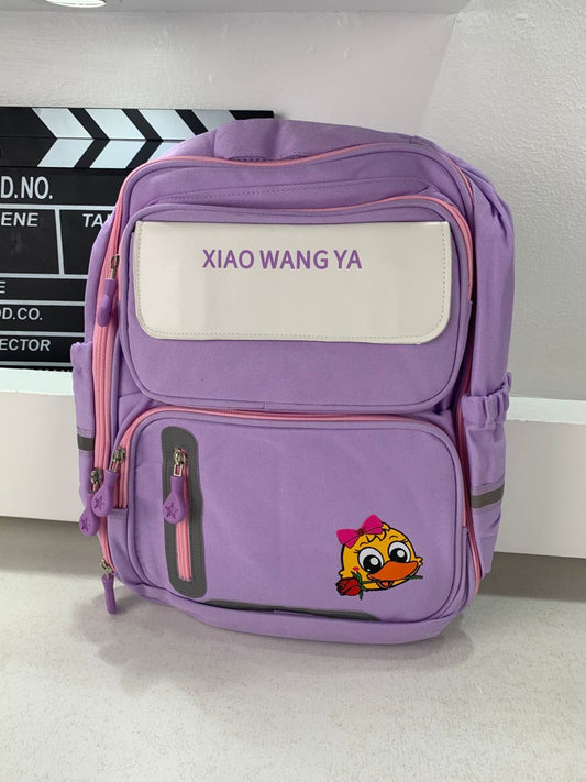 Sac à Dos Scolaire pour Enfants (Mauve)