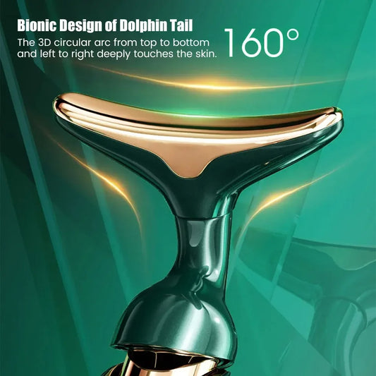 Appareil de Massage Visage 3 en 1 – Anti-Rides & Soin Yeux/Cou