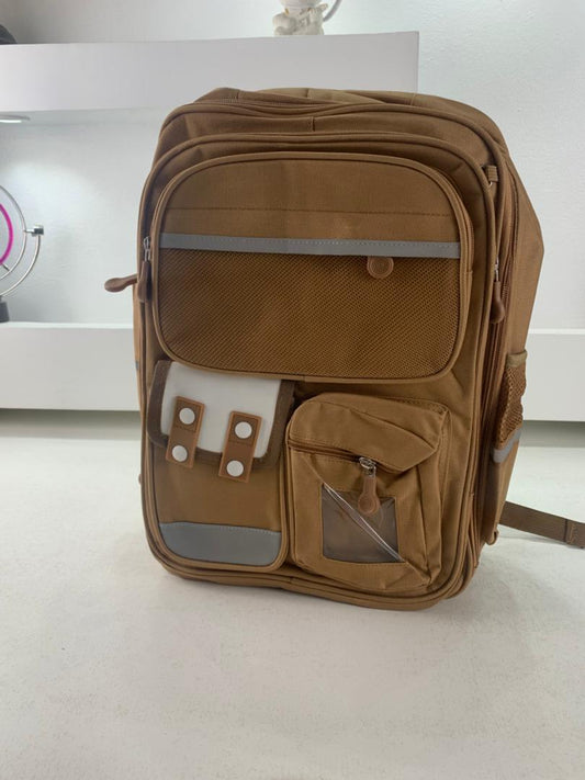 Sac à Dos Enfant Haute Qualité Marron