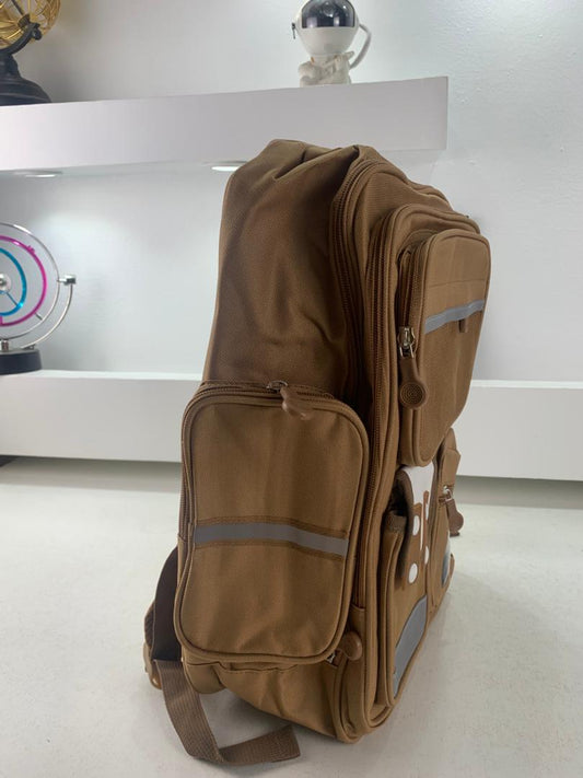 Sac à Dos Enfant Haute Qualité Marron