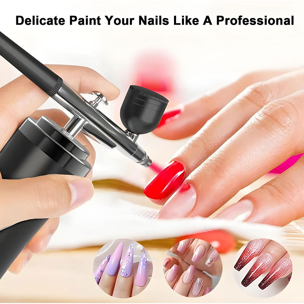 Kit Aérographe Rechargeable