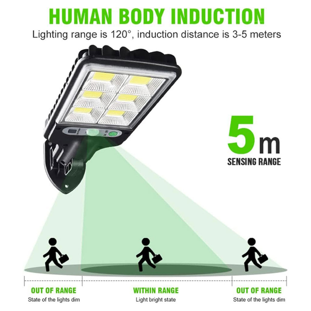 Lampe Solaire avec Détecteur de Mouvement