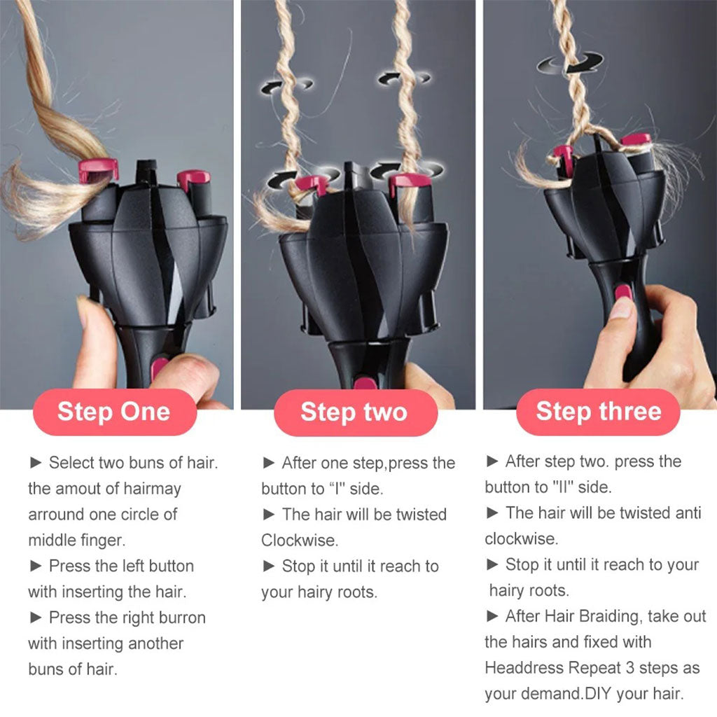 Tresseur automatique cheveux