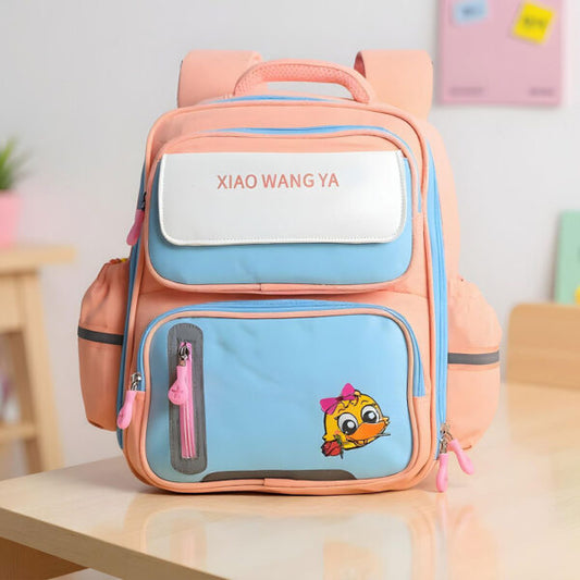 Sac à Dos Scolaire pour Enfants (Rose)