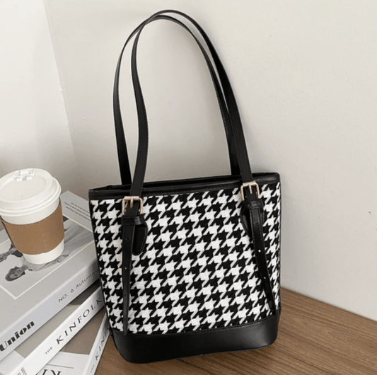 Sac Bandoulière Matelassé en Nylon & Coton – Élégance et Confort