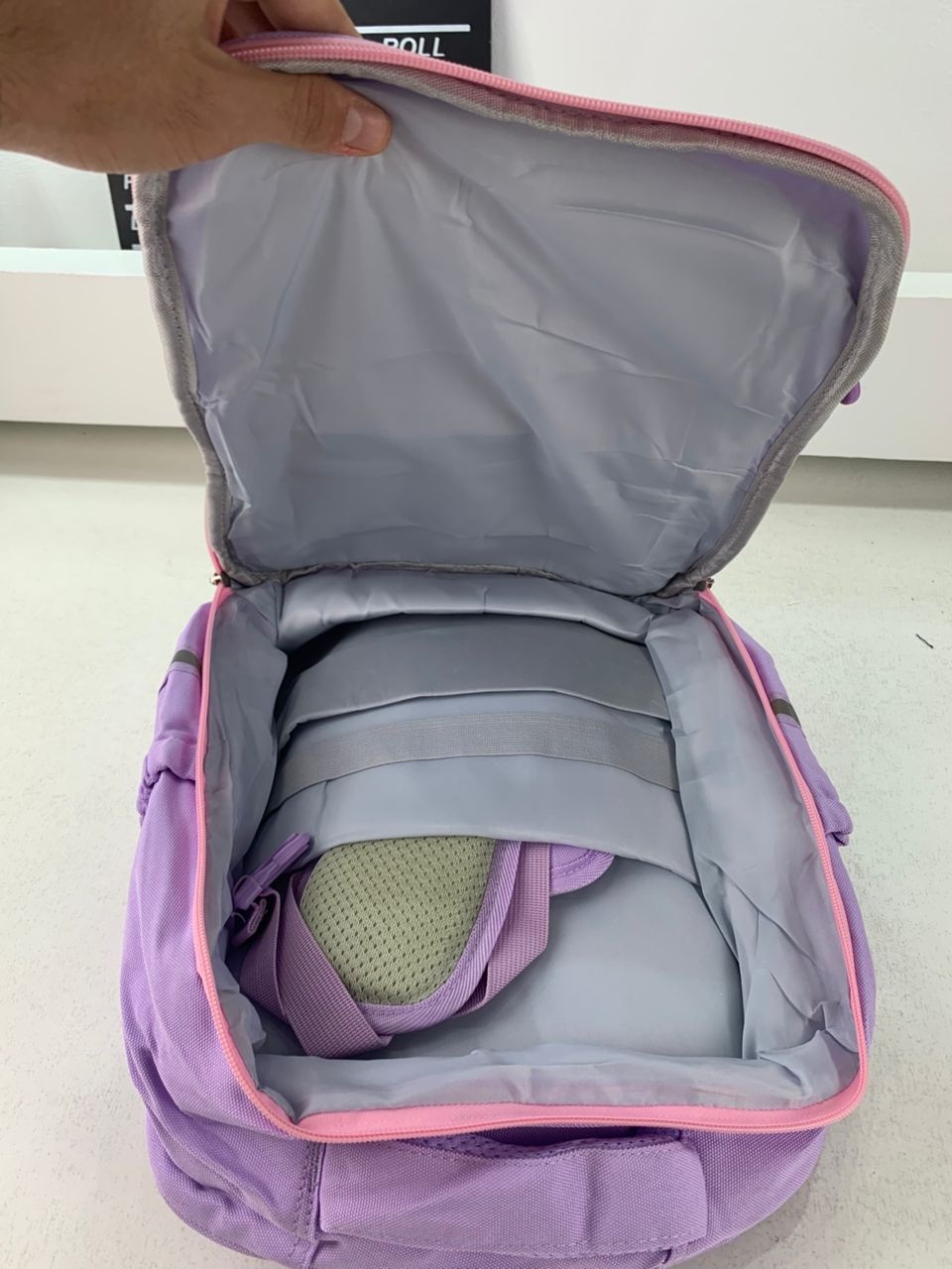 Sac à Dos Scolaire pour Enfants (Mauve)