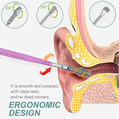 Kit Nettoyage Oreilles 6 en 1
