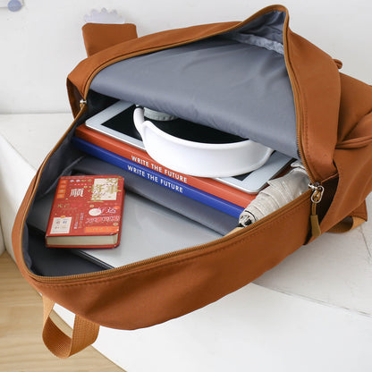 Ensemble 3-en-1 Inspiré de Snorlax – Sac à Dos, Tote & Trousse