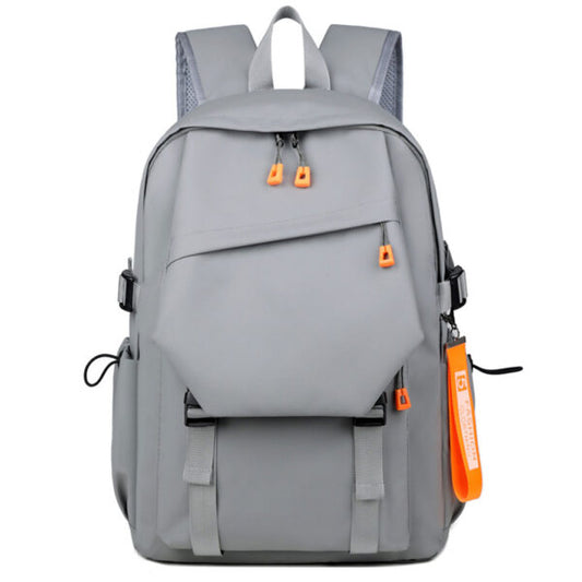 Sac à Dos Urbain Style Décontracté Tissue Imperméable Gris